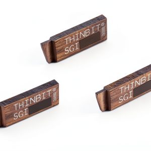 THINBIT 3 Pack SGI039D2 Grooving Insert 0.039" x 0.100" Carbide-0