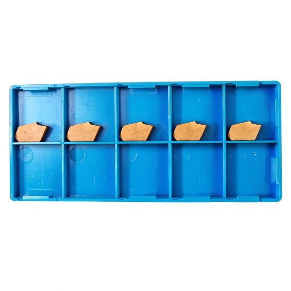 GTN-4 QC1404 Grooving Cut-Off Carbide Inserts, Multilayer Coated CNC Lathe Carbide Inserts Cutters for Lathe Grooving Cut Off Tool, 5 Pieces-4